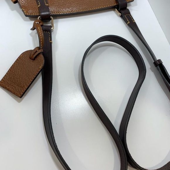 Rare Dooney & Bourke Crossbody Bag, EUC, Black/Tan - Picture 4 of 13